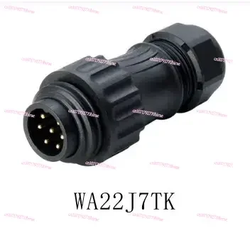 

10PCS Plug Socket WA22-7 Core WA22J7TE WA22K7Z TK Waterproof Connector