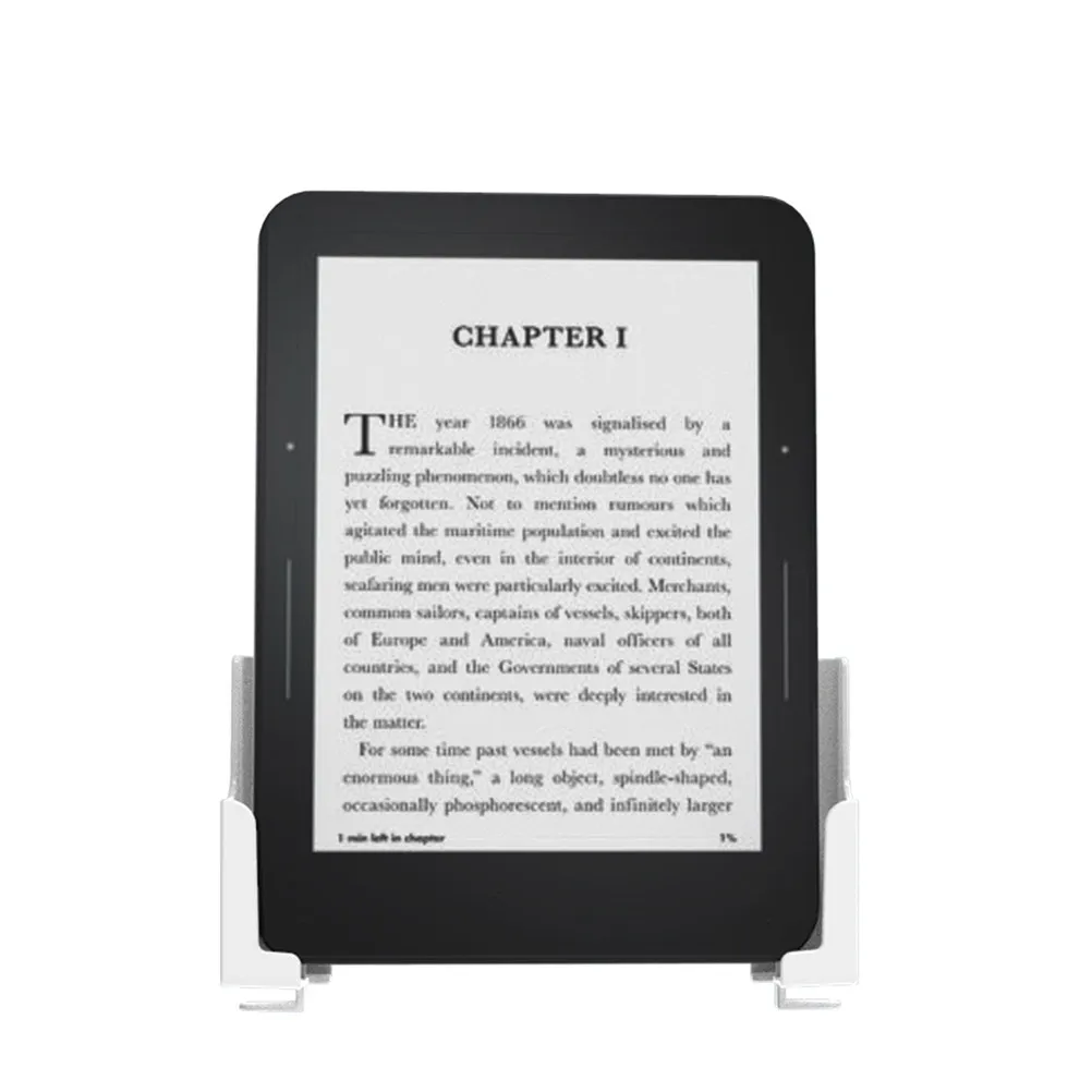 1Pcs Double-Slot Phone Holder Adjustable Angle Mobile Phone Bracket Wall Hanging Storage Stand for Tablet Black