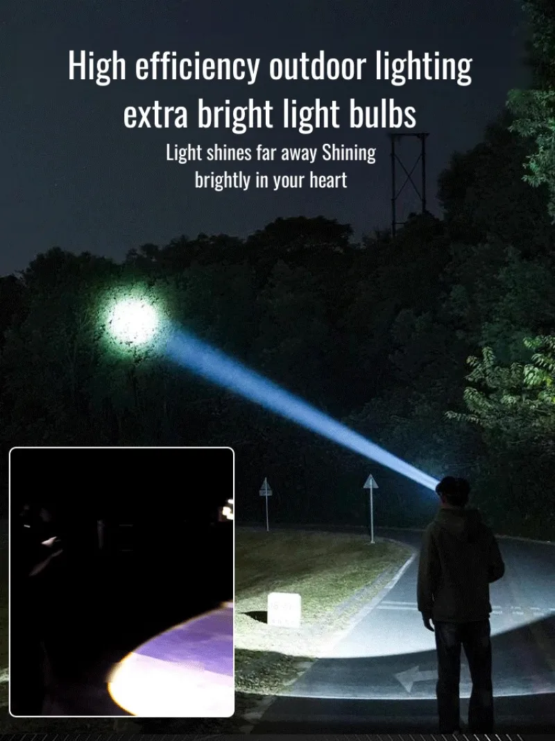 Outdoor small headwear rechargeable sensor strong light outdoor portable mini fishing headlamp