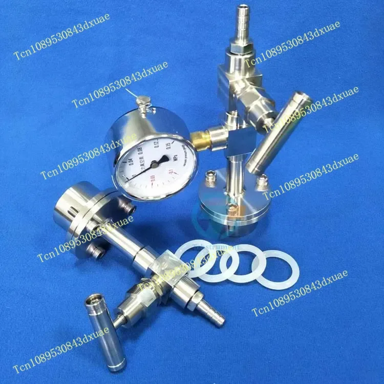 2025 Quartz Tube Vacuum Sealing Flange Assembly for 1