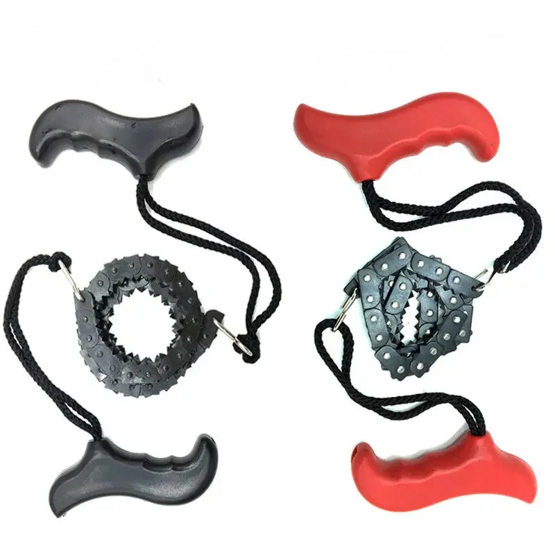 

New Survival Chainsaw Pocket Saw 40-Inch Folding Chain Saw with Strong Sharp Teeth for Camping Hiking Hunting