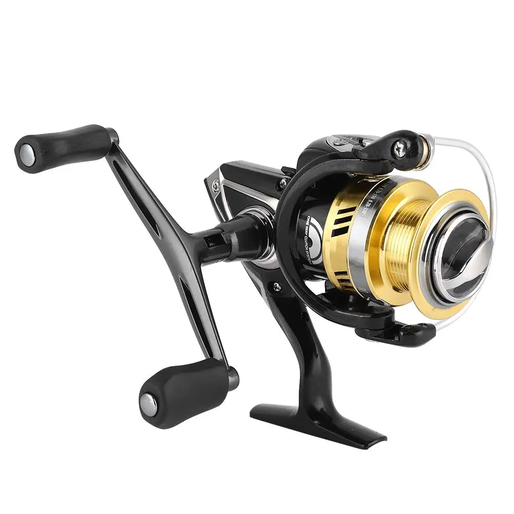 

HURRISE 7.1:1 5+1BB High-Speed Fishing Reel with Metal Wire Spool and Dual Rocker - Lure Fishing Wheel Accessory