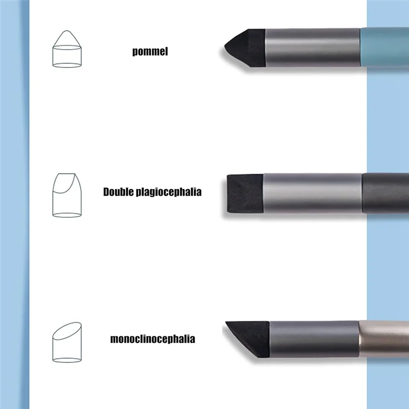 Y50A-مزج الإسفنج القلم قابل للغسل رسم فرك الإسفنج فرشاة رسم فرشاة مزج القلم لتسليط الضوء على التظليل بالتفصيل