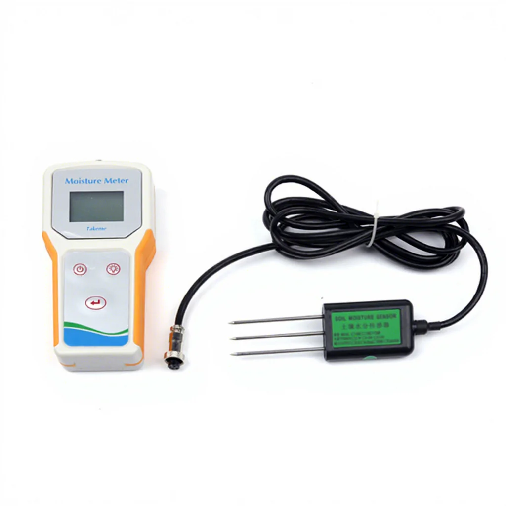 2026 New Takeme-10EC Soil Rapid Tester for Interlligent Farm Digital 3 in 1 Soil Moisture Temperature Conductivity Sensor Tester