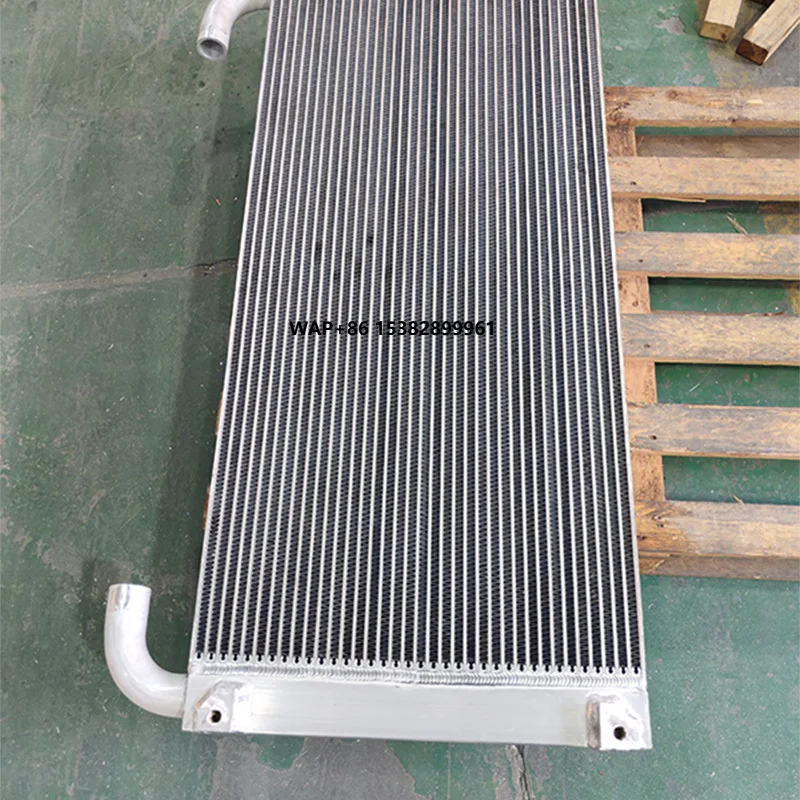 Custom Oil Cooler Hydraulic with Fan for Excavator Racing Engine Aluminum Radiator Oil Cooler Motorcycle Engine Heat Exchanger