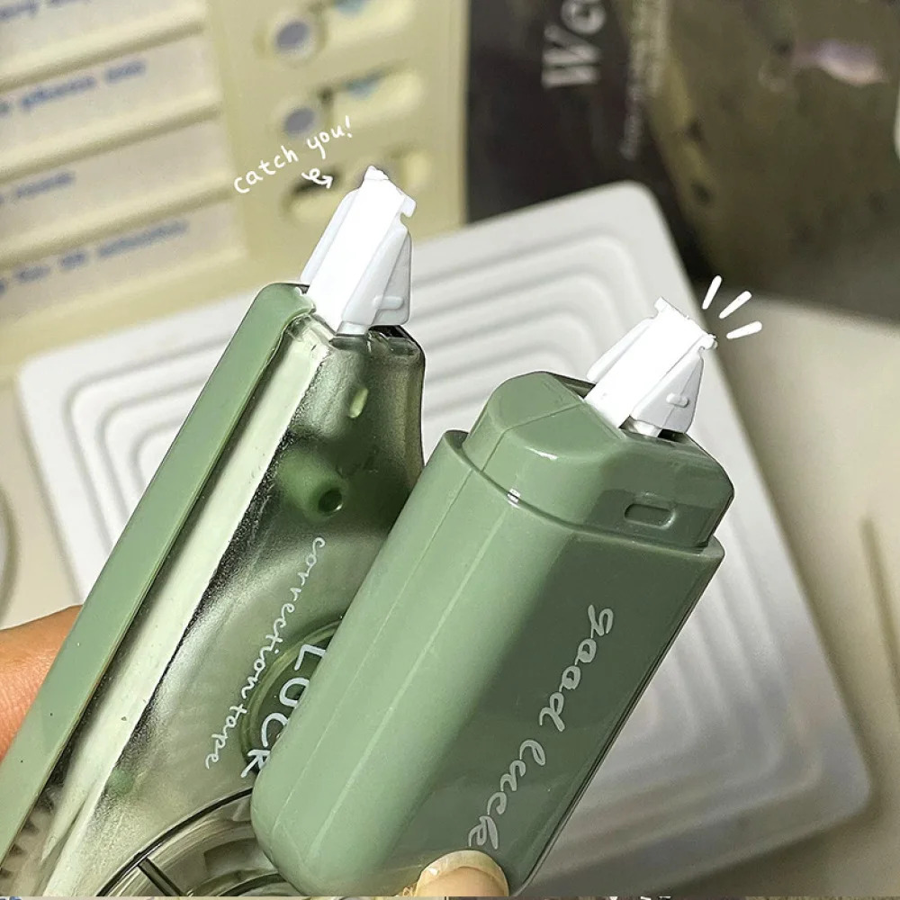 Aesthetic Correction Tape Creative Minimalist Design Smooth Correction Tool School Office Supplies Silent Writing Accessory