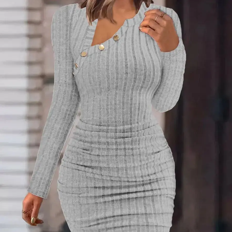 Thumbnail 4 - #48 Ranked Ribbed Knit Dress Picks in 2026