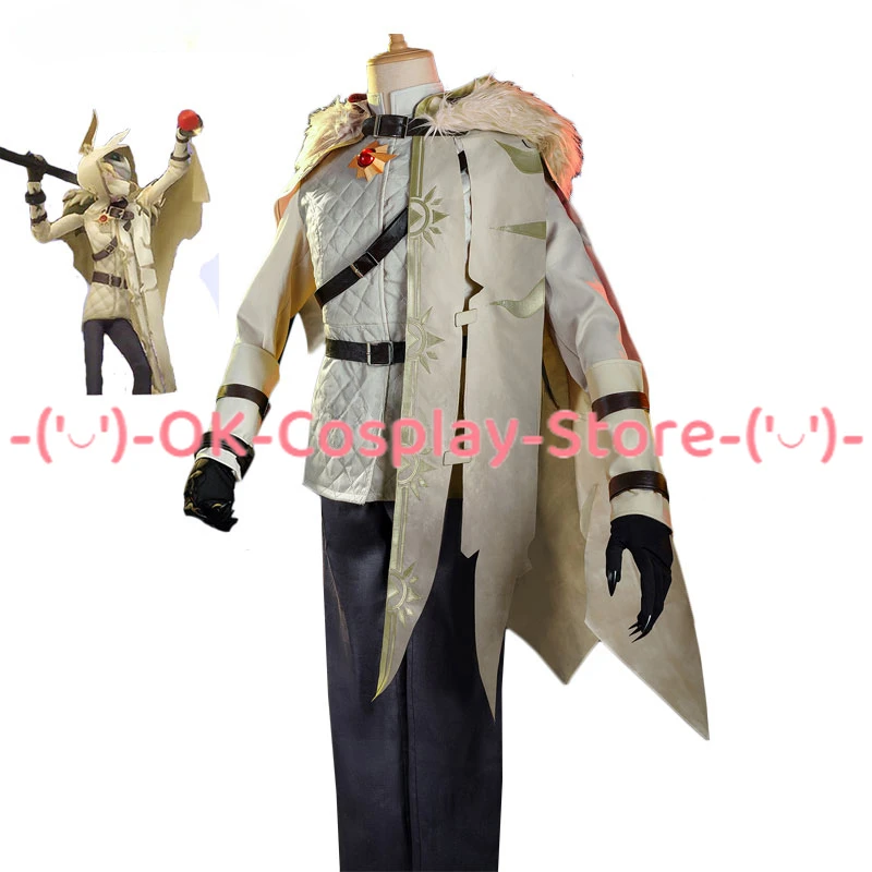 Game Identity V Night Keeper Ithaqua Cosplay Costume Fancy Party Suit With Cloak Halloween Carnival Uniforms Custom Made