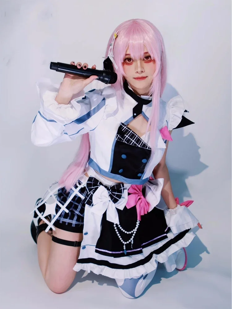 Mori Calliope Cosplay Costume Vtuber Hololive4th Anime Women Fashion Outfit Role Play Clothing Carnival Activity Suit Pre-sale