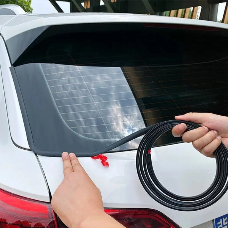 Y Shape Auto Window Gap Protection Car Sealing Strips Rubber Dustproof Waterproof Car Seal Strip Protector Sound Insulation
