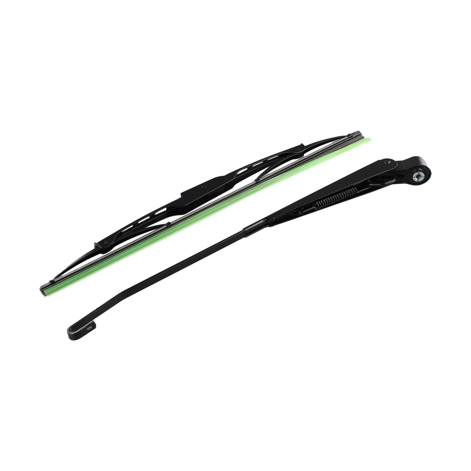 12V Windshield Wiper Kit with 400mm Blades Compatible with 6mm Shaft Motors for Boats RVs Tractors and Construction Equipment