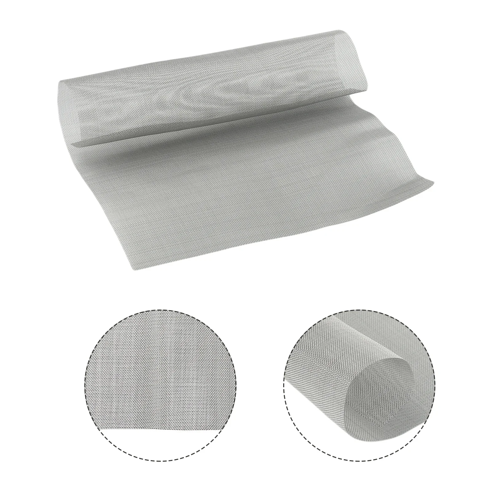 Universal Stainless Steel Car Bumper Repair Net Plastic Crack Repair Hole Repairing Mesh Net Silver For Bumper Body Hood Vents