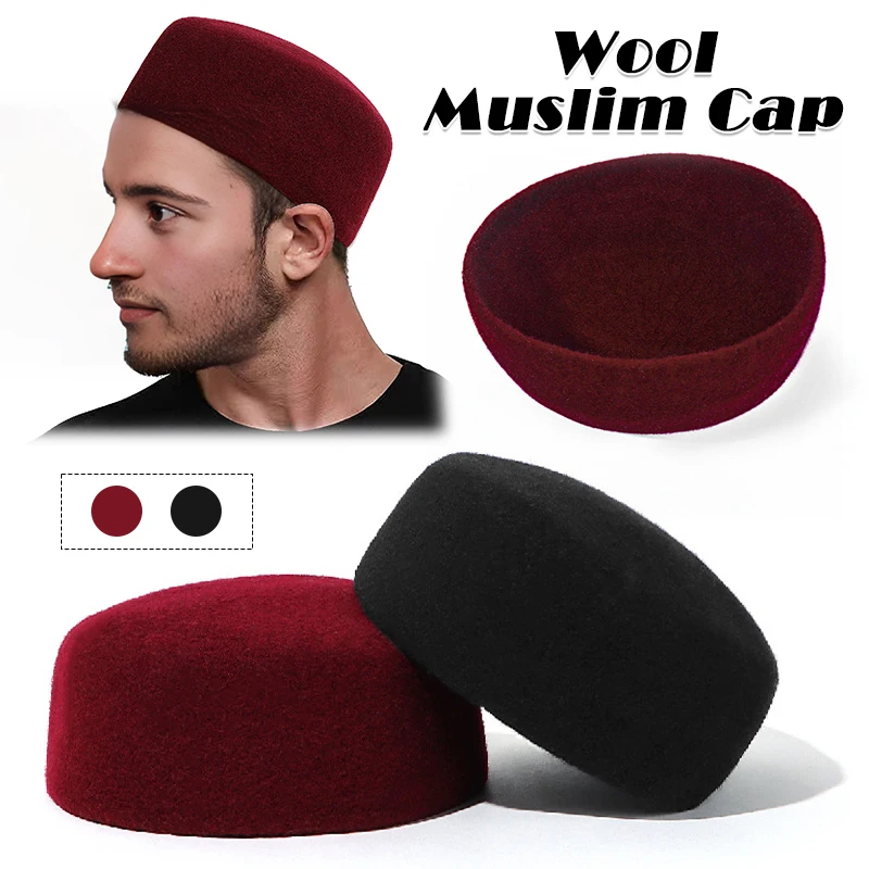 

Muslim Caps Men Arab Islamic Worship Prayer Hat Leisure Turban Musliman Hijab Bonnet Saudi Arabia Islamic Prayer Caps Headscarf