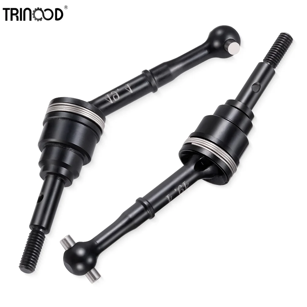TRINOOD ﻿Front/ Rear Metal CVD Diff Drive Cup for T-raxxas Mini Slash 1/16 Short Course Truck Upgrade Parts Accessories