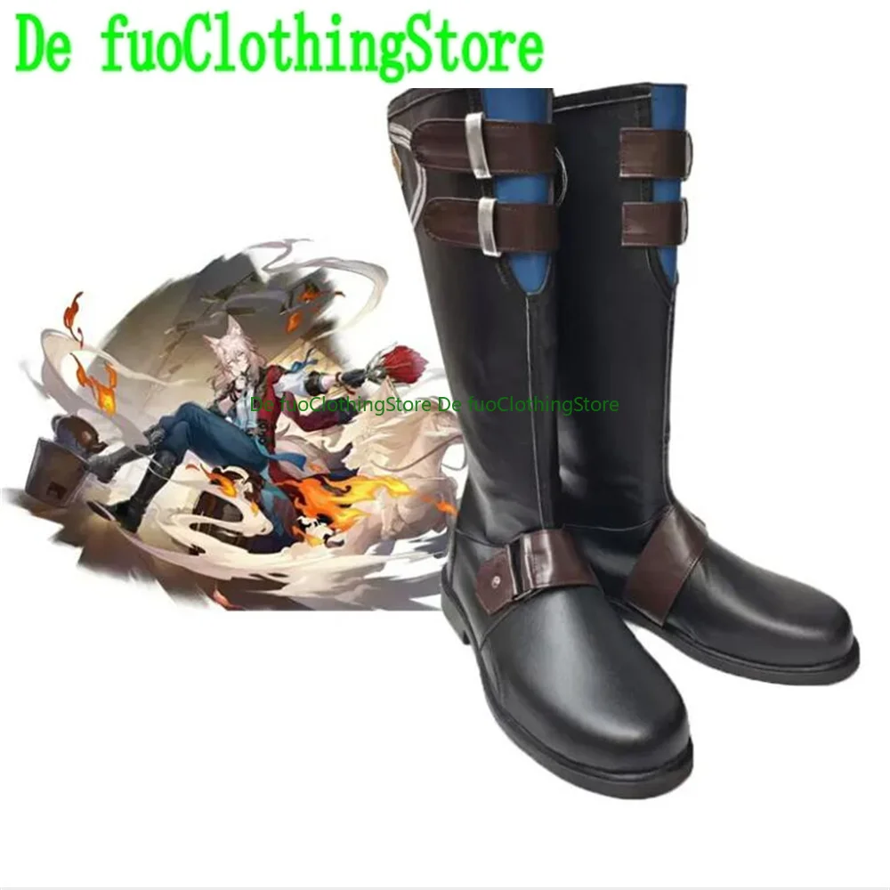 

Jiaoqiu Jiao Qiu Honkai Impact Honkai: Star Rail Обувь для косплея Сапоги Игра Аниме Вечеринка Хэллоуин Рождество Хэллоуин Косплей Аниме