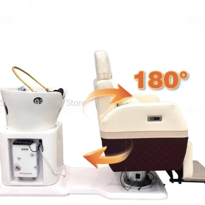 Shaving Chairs Reclining Salon Chair Shampoo Backwash Hair Washbasins Portable Japanese Water Spa Stylist Bed Silla Peluqueria