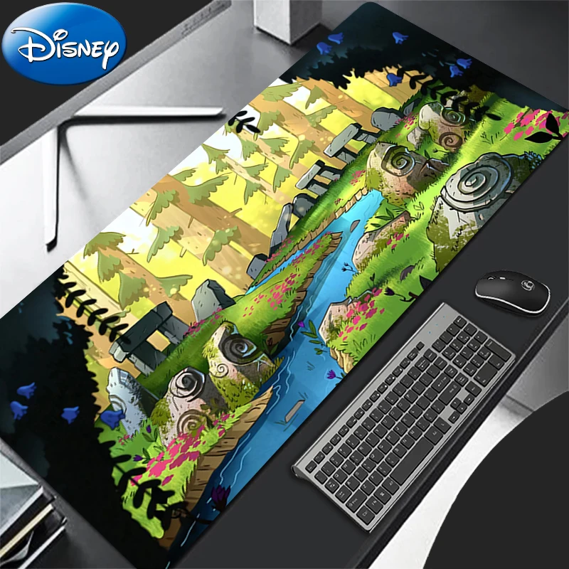 Anime Mouse Pad Green Plants Kawaii Keyboard Pad Laptop Gravity Falls Gamer Desk Mouse Mat Office PC Bill Cipher Gaming Mousepad