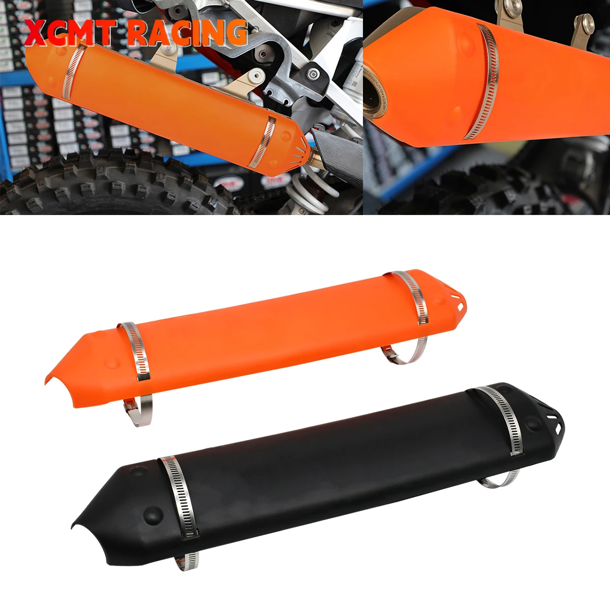 

Motorcycle Exhaust Muffler Pipe Shield Protector Guard For KTM 250 300 XC XC-W XCW XC250 XC300 XCW250 XCW300 TPI Erzbergrodeo