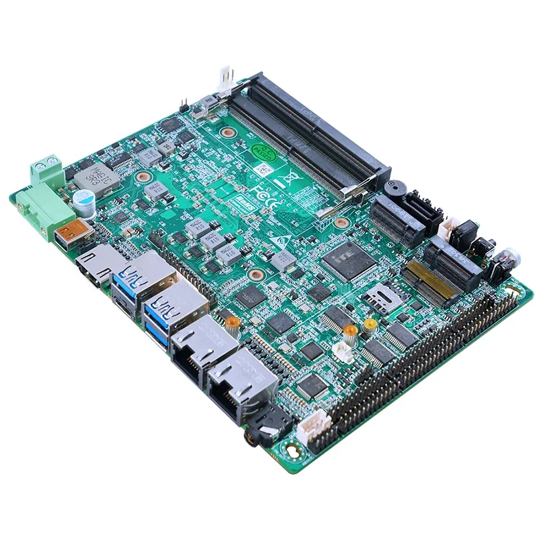 Piesia Z-3.5inch PC Mainboard Int 12th Gen I5-1235U I7-1355U 2*Lan DDR5 X86 Linux Single Board Computer Industrial Motherboard