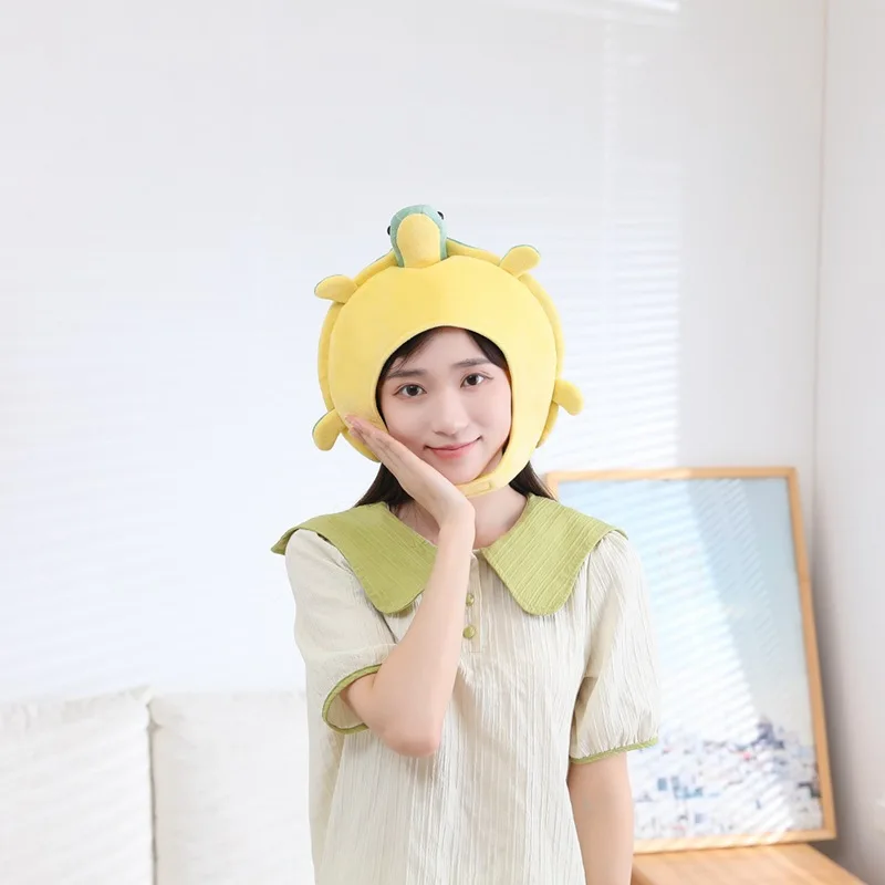 Cute Cartoon Turtle Headwear Hat Performance Photo Prop Girl's Heart Party Decoration Hat Funny Sea Turtle Costume Accessory 1
