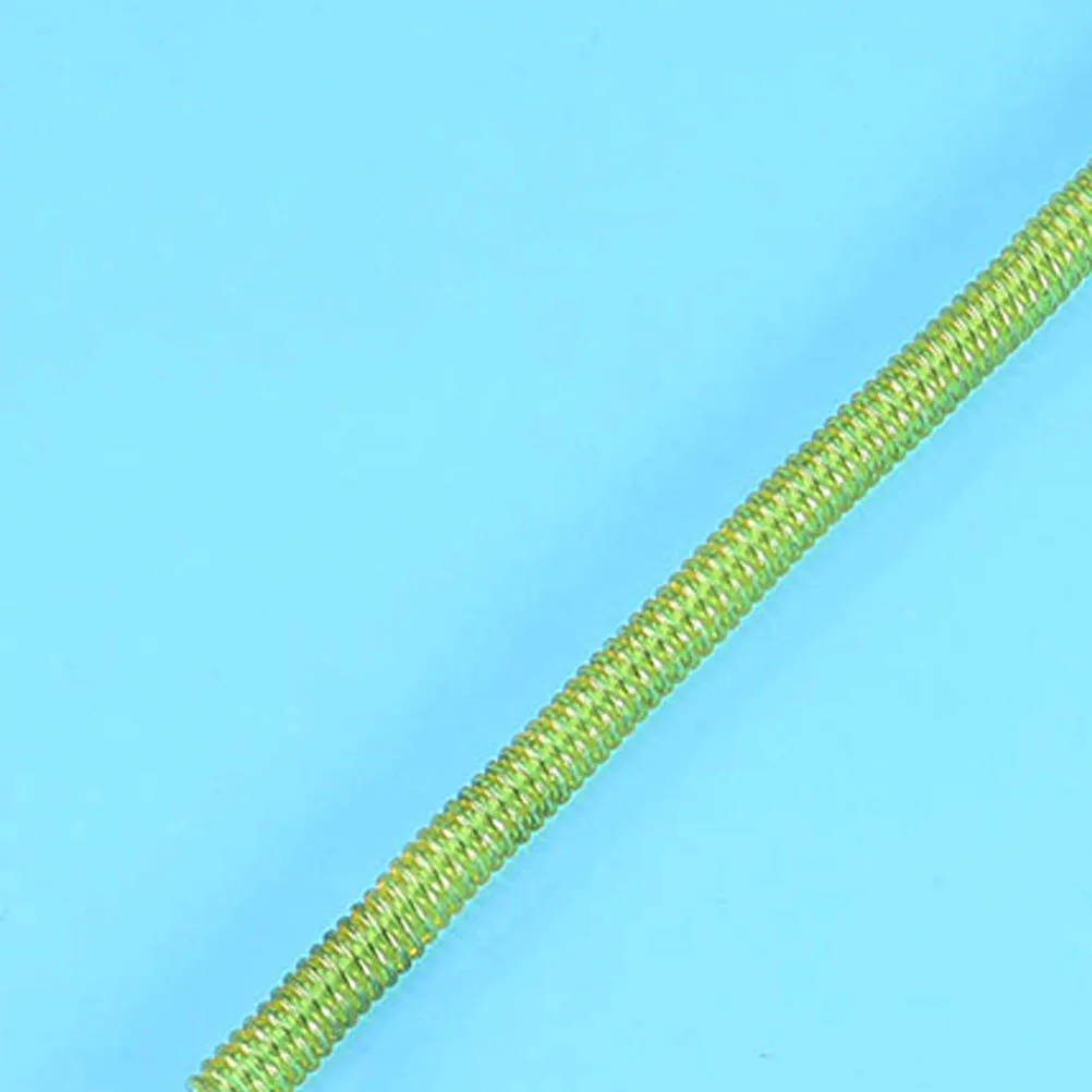 

5 Meters Bird Training Rope Flying Harness Anti-Chew Elastic String For Parrot Claw Ring Random Color Durable Plastic Steel Wire