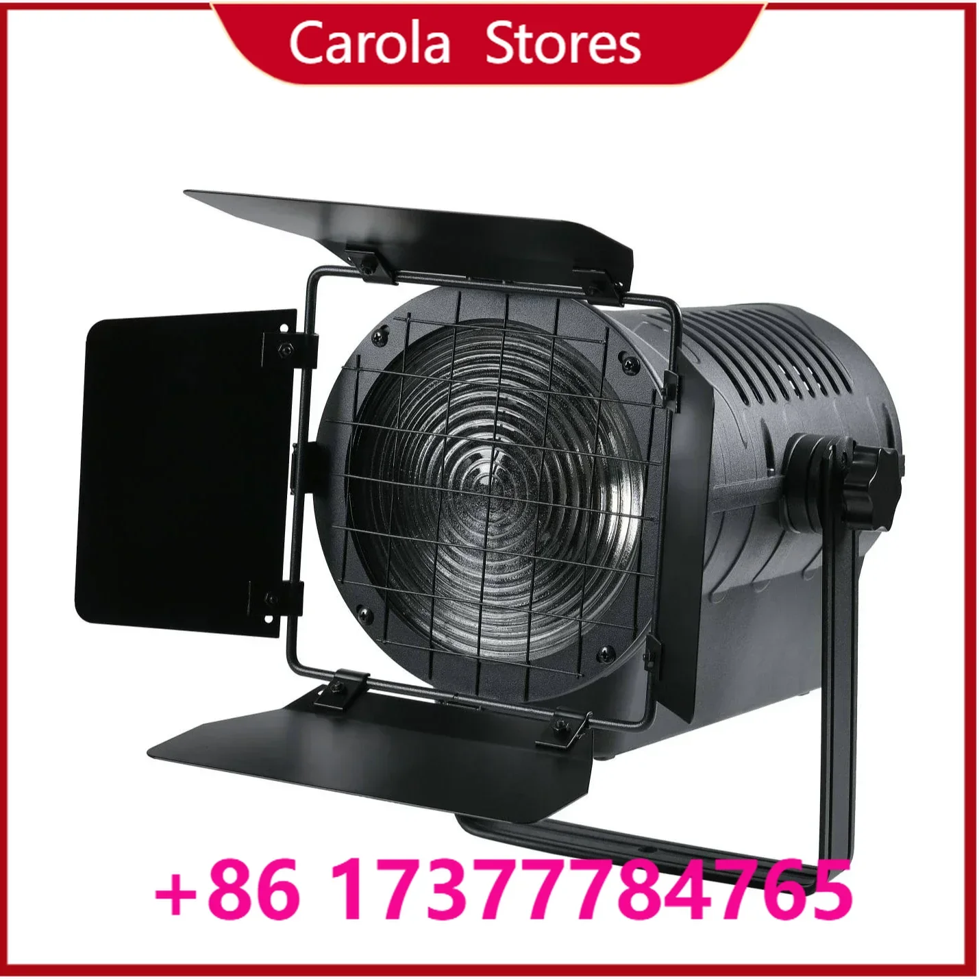 

100W High CRI DMX512 LED Focus Spotlight, Adjustable Beam Studio Stage Lighting Equipment for Photography