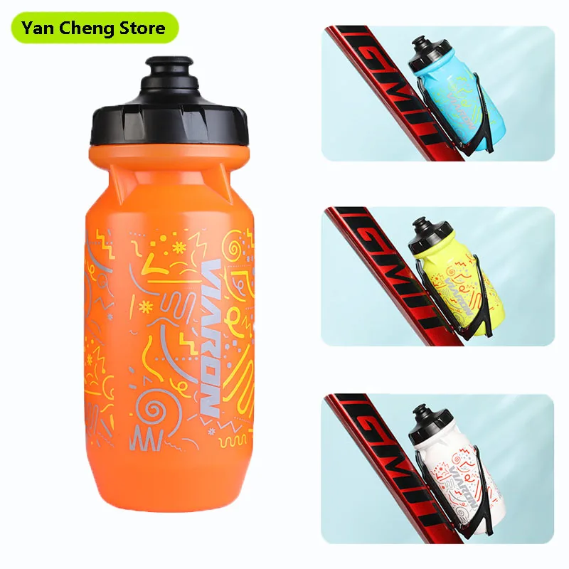 550 ml auslaufsichere Fahrrad-Wasserflasche, Anti-Fall-Getränkeflasche, passend für Outdoor-Sport, Radfahren, Fitness, Laufen, MTB-Fahrrad-Wasserbecher