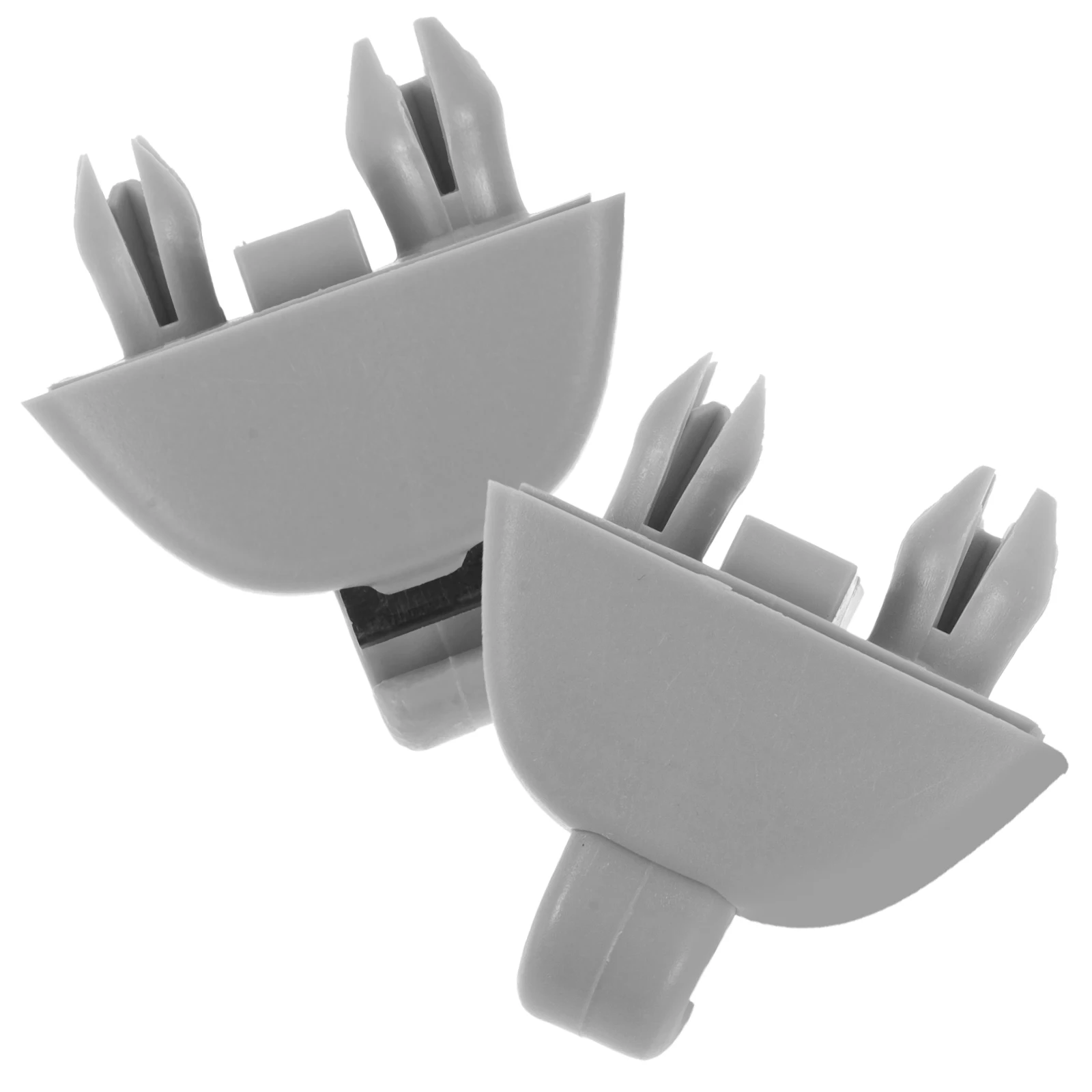 

2Pcs Sun Visor Hook Interior Fixing Accessories Durable Plastic Material Easy Installation Adjustable