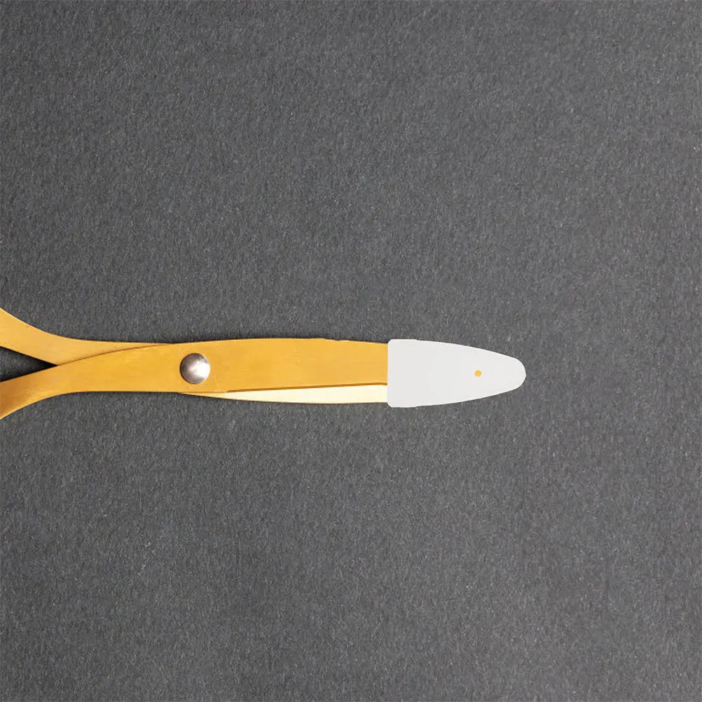 

30pcs Scissors Cover Plastic Lightweight Safety Protector For Sewing Office Hair Salon Use U-Shaped Storage Covers Reusable