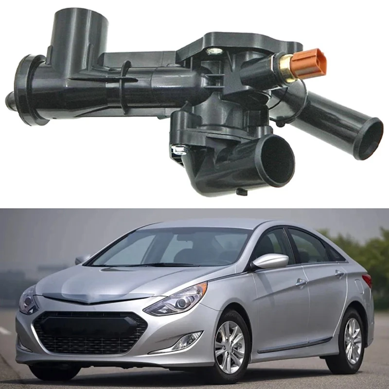 Per Hyundai Sonata Kia Optima gruppo di controllo della temperatura del liquido di raffreddamento del motore alloggiamento del termostato 25600-38102 2560038102