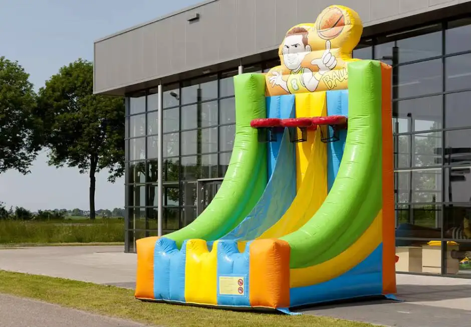 

ketball Hoop / Outdoor Double Basketball Hoops Inflatable Basketball Shoot Games
