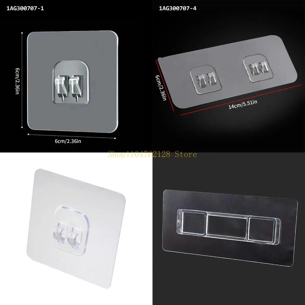 Invisible Wall Hooks for Clothes and Hats Strong Adhesive Design Hanging Hook best sale