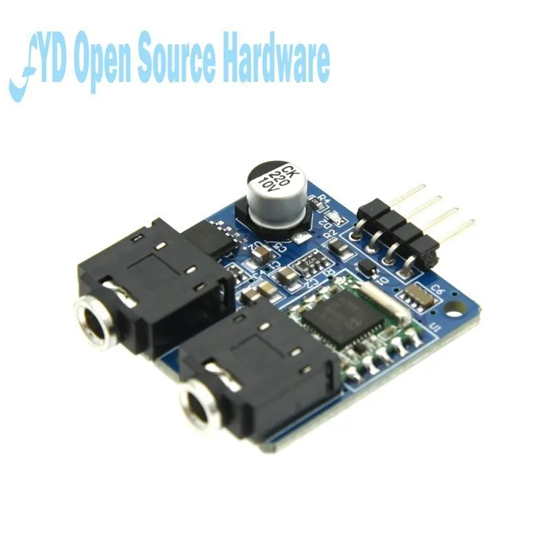 1PCS TEA5767 FM Módulo De Rádio Estéreo Para 76-108MHZ Com Cabo Livre Antena