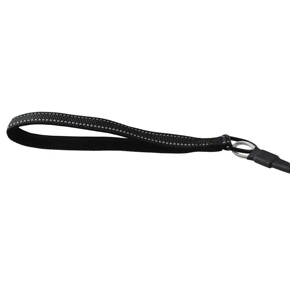 Heavy Duty Dog Lead Large Dogs Steel Cable Anti Bite Coated Wire Rope 120CM Dog Chains Traction Rope Teething Puppies