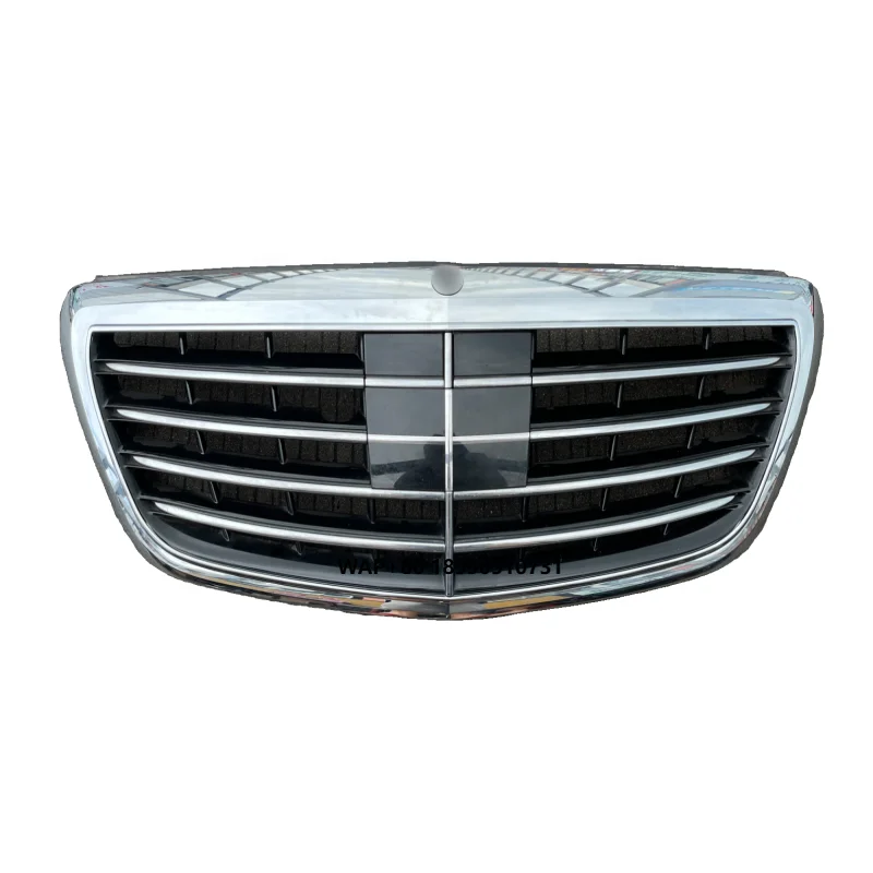 

The New High Quality S Series W222 Front Intake Grille Center Grid Cooling Grille ACC Function