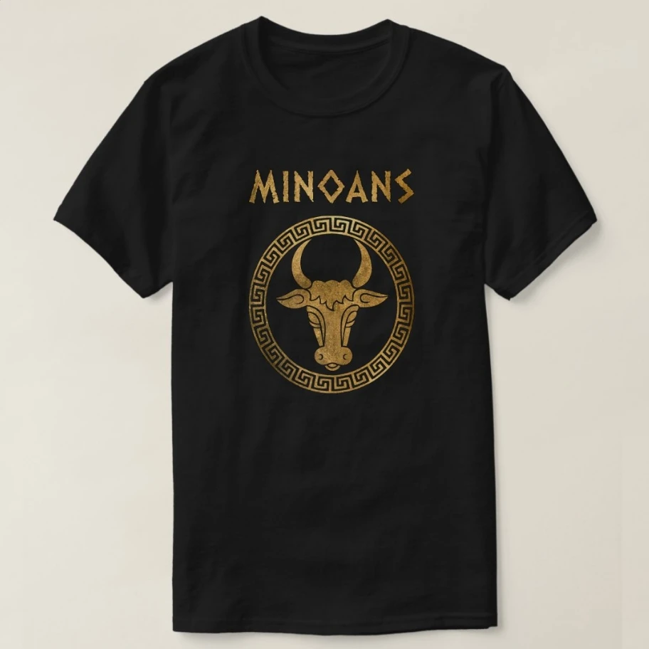 

Minoans Bronze Age Greece and Ancient Crete Minoan T-Shirt 100% Cotton O-Neck Short Sleeve Summer Casual Mens T-shirt Size S-3XL