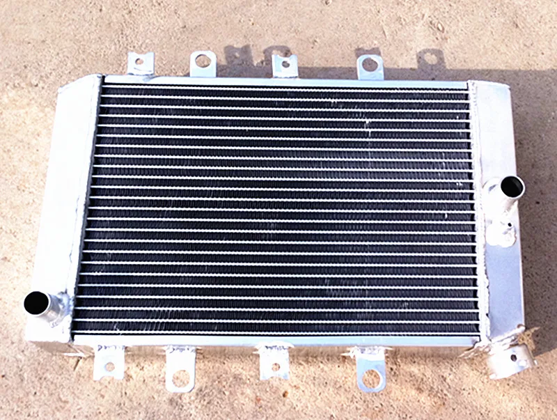 Aluminum Radiator For 2007-2013 Yamaha GRIZZLY 700 550 500 YFM500F YFM550F YFM700F 4WD/EPS 2007 2008 2009 2010 2011 2012 2013