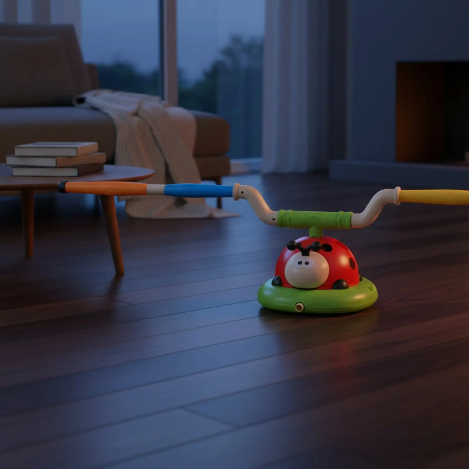 Ladybug Toy Parent Child Play Sensory Integration Coach Kids Balance Training Toy 3 in 1 for Indoor