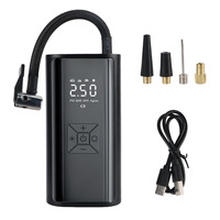 Wireless Digital Tire Inflator With LED Light Portable Tire Pressure Gauge Air Pump Air Compressor 150PSI 120W LCD Display