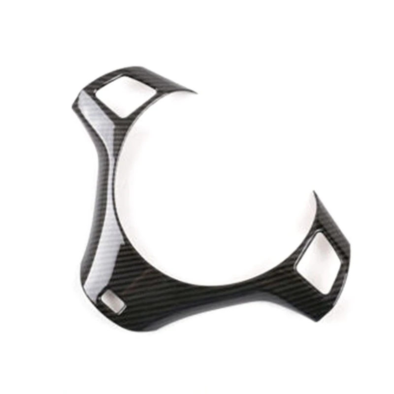 For BMW 3 Series E90 E92 E93 M3 With Hole Steering Wheel Sticker Real Carbon Fiber To Change The Decorative Frame Cover