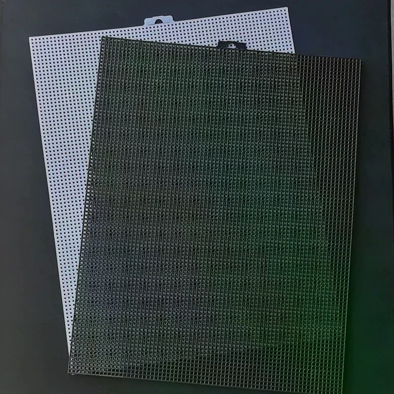 DIY Craft Supplies 14Count Plastic Sheets Cross-Stitch Canvas for Embroidery Knitting