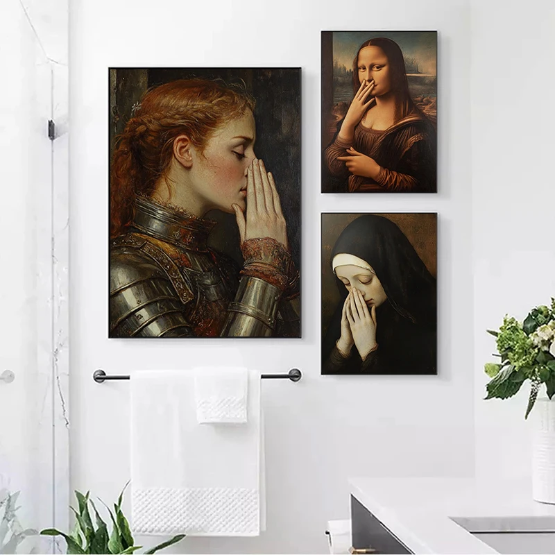 Stinky Toilet Theme Funny Art Posters Funny Celebrity Prints Canvas Paintings Wall Art Pictures Home Modern Bathroom Decoration