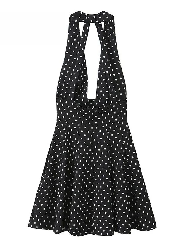 

Женская модная футболка TFMLN Polka Dot ter Dr с рукавом три четверти, из льняной ткани, для женщин среднего возраста, сексуальная, приталенного кроя, H-образного силуэта