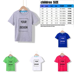 Summer Kids Basic T-shirt Boys Round Neck Tops Tee 2025 Children Short Sleeve tshirts Girls Solid Color Tees Wholesale Clothes