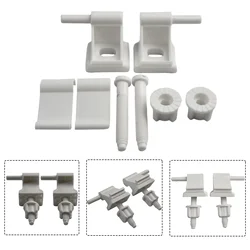 Plastic Toilet S-Eat Hinge Replace Kit Toilet Seat Accessories Fixing Screws Nuts Toilet Cover Screws Bathroom Hardware