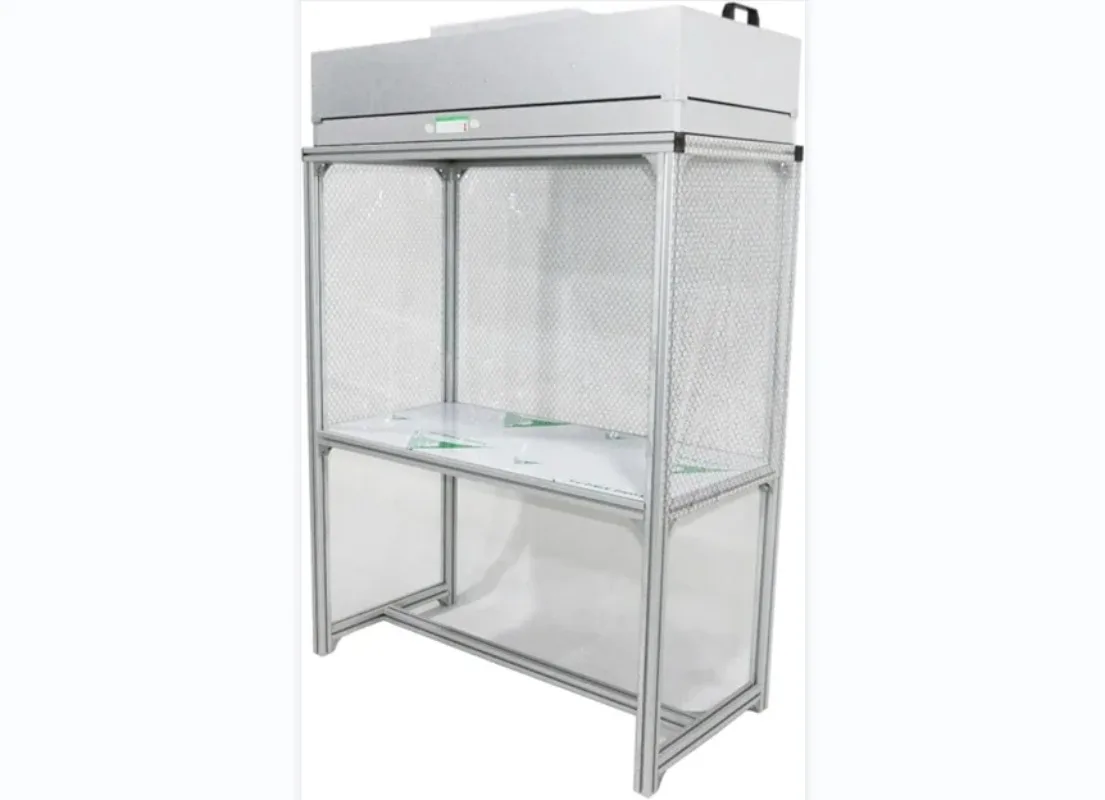 【Best-selling】Booth Portable Cabinet Mini Sport Dust Free Efficient Air Cleaning Workbench Laminar Flow Air Chamber With Vertica