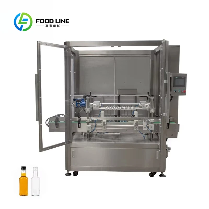 Customized Full Closed Stainless Steel Automatic Conveyor Cleaner with PLC Control for Beverage Liquor Glass Bottles