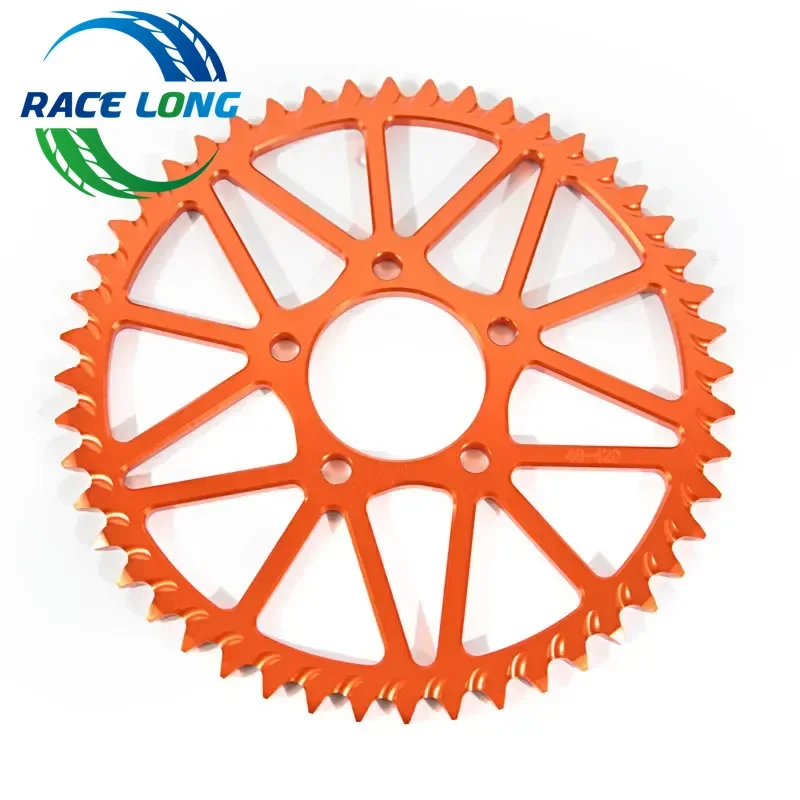 For Surron Light Bee S X Sprocket 48T 52T 54T 58T 64T Tooth Plate Wheel Sur Ron Accessories for Segway X160 X260 Motorcycle image 5