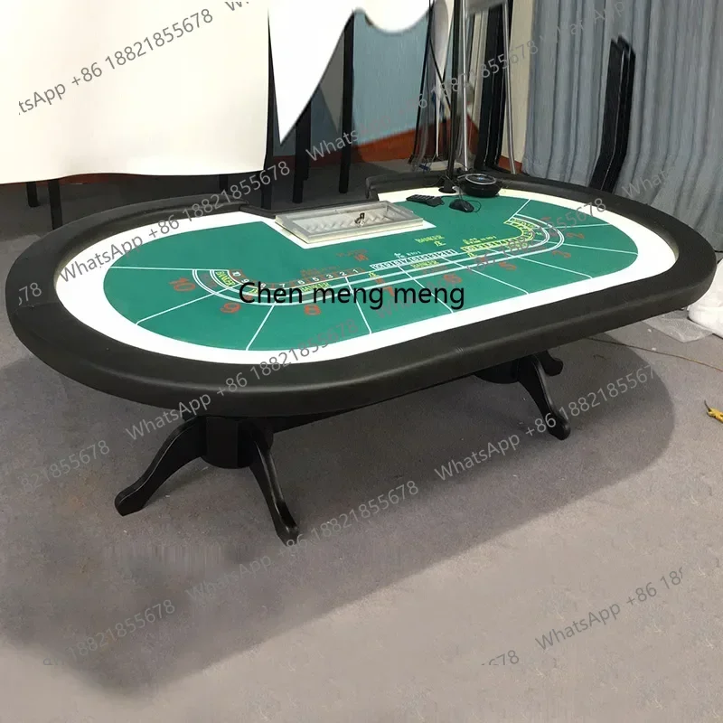 

Стол для покера Texas 2003Texas, стол для покера с тигровой ножкой, прямые продажи с фабрики Baccarat