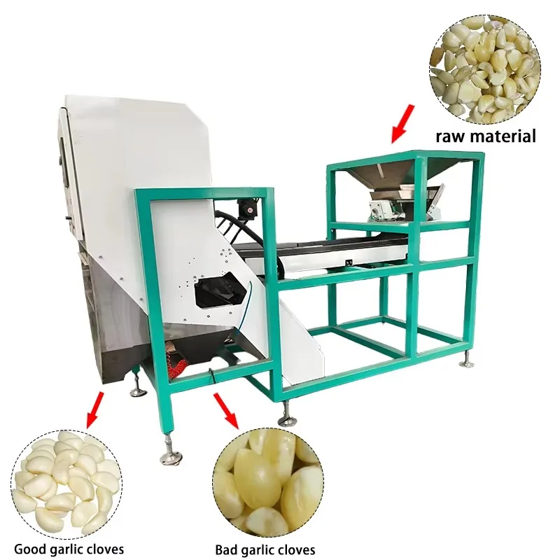 High Machine Commercial Seed Rice Color Sorter Machine 800-1500kg/h Capacity 95% Accuracy 220V Made